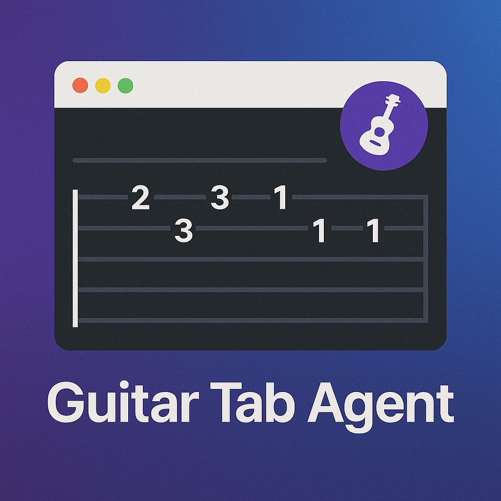 Guitar Tab Agent